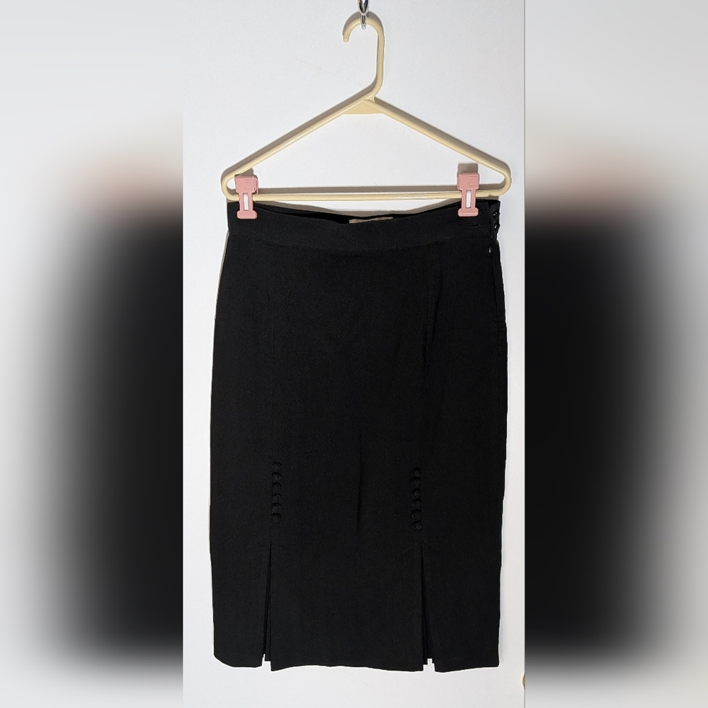 Bettie Page Black Pencil Skirt